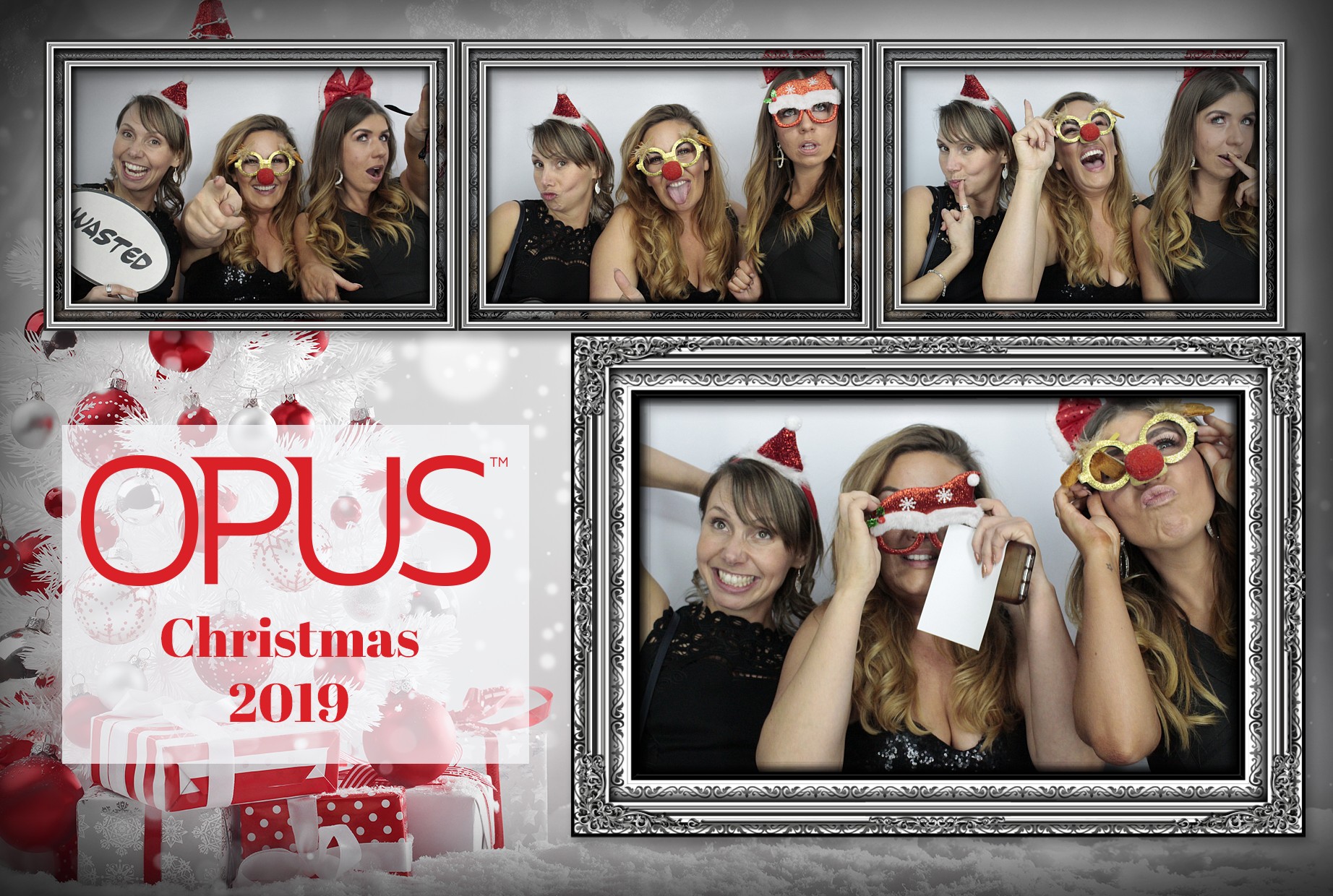 Opus Christmas Party | View more photos from the event at gallery.myphotoboothexperience.co.uk/u/MyPhotoBoothExperienceLtd/Opus-Christmas-Party